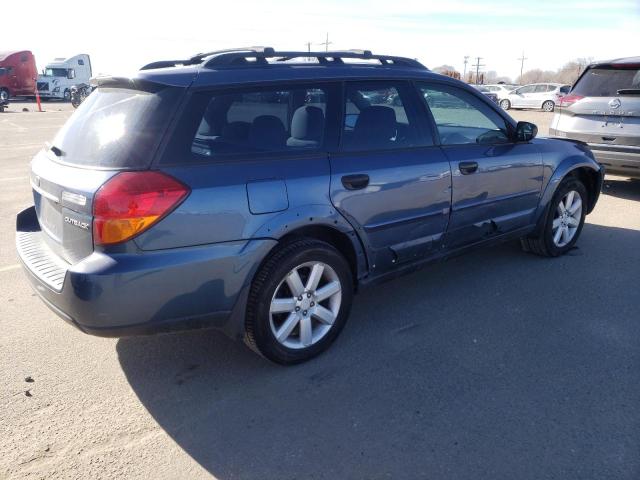 4S4BP61CX67344009 - 2006 SUBARU LEGACY OUT BLUE photo 3