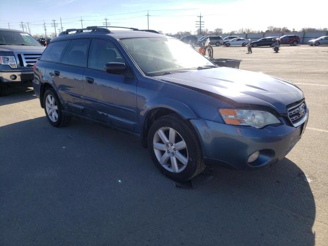 4S4BP61CX67344009 - 2006 SUBARU LEGACY OUT BLUE photo 4