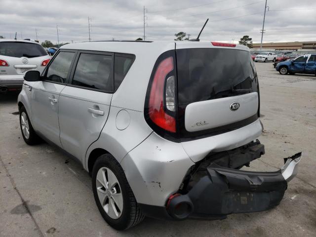 KNDJN2A2XE7704254 - 2014 KIA SOUL SILVER photo 3