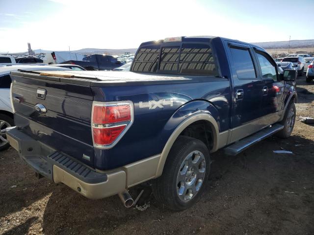 1FTFW1EV8AFD74387 - 2010 FORD F150 SUPER BLUE photo 3