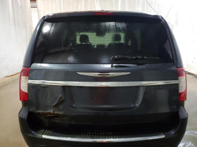 2C4RC1BGXDR802484 - 2013 CHRYSLER TOWN & COU გრაფიტი ფოტო 6