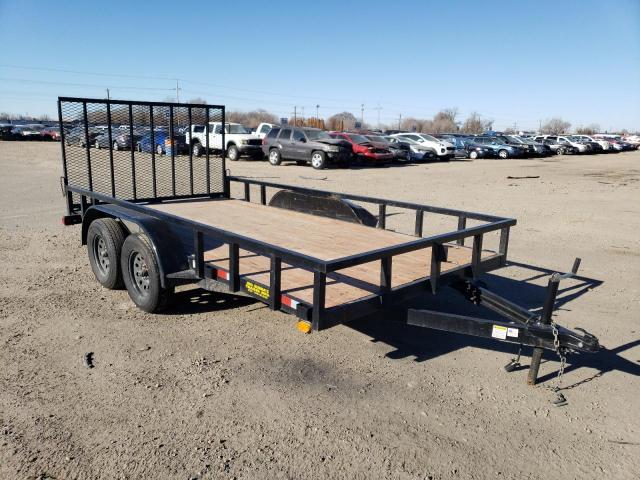 5F7US1425NU055271 - 2022 UTILITY FLATBED TR BLACK photo 1