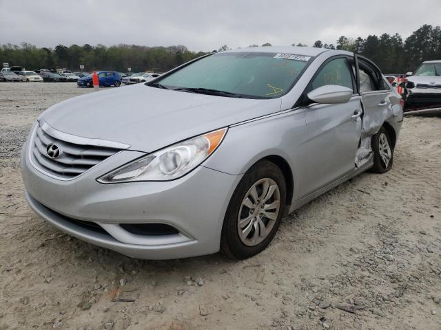 5NPEB4AC7CH471778 - 2012 HYUNDAI SONATA GLS SILVER photo 2