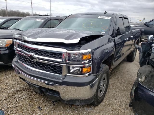 1GCVKPEC2EZ377119 - 2014 CHEVROLET SILVERADO CHARCOAL photo 2