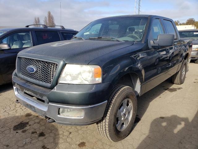 1FTPW14504KB59975 - 2004 FORD F150 SUPER GRAY photo 1