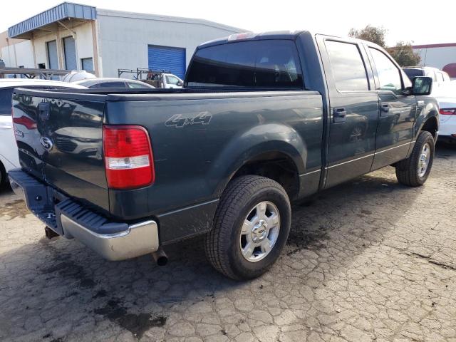 1FTPW14504KB59975 - 2004 FORD F150 SUPER GRAY photo 3