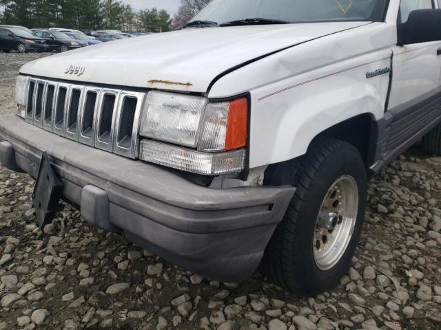 1J4GZ58S1SC622741 - 1995 JEEP GRAND CHER WHITE photo 9