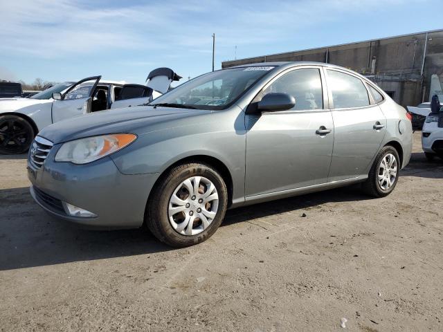 KMHDU4AD9AU829136 - 2010 HYUNDAI ELANTRA BL GRAY photo 1