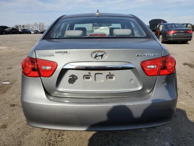 KMHDU4AD9AU829136 - 2010 HYUNDAI ELANTRA BL GRAY photo 6