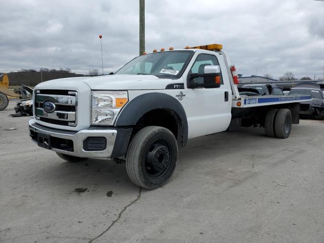 1FDUF5GT4EEA87002 - 2014 FORD F550 SUPER WHITE photo 1