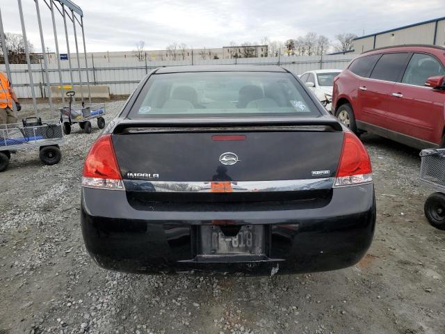 2G1WA5EK8A1162665 - 2010 CHEVROLET IMPALA BLACK photo 6