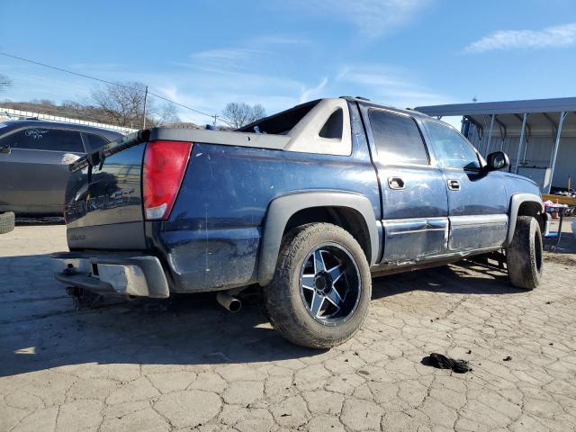 3GNEC12TX4G142729 - 2004 CHEVROLET AVALANCHE BLUE photo 3