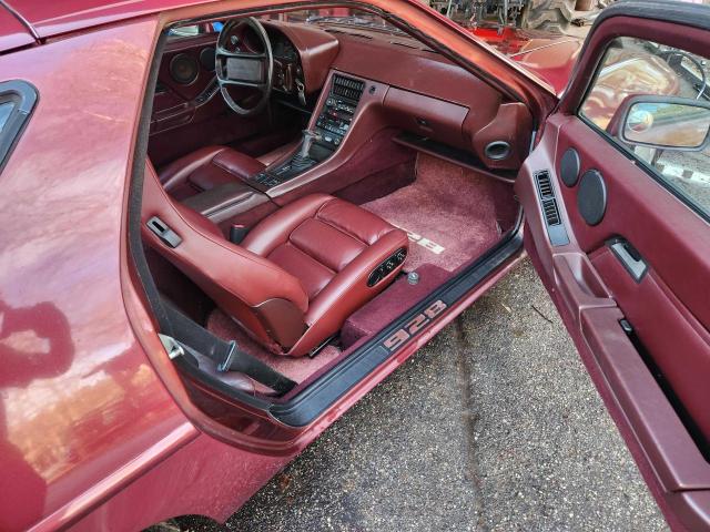 WP0JB0926GS860292 - 1986 PORSCHE 928 S BURGUNDY photo 6