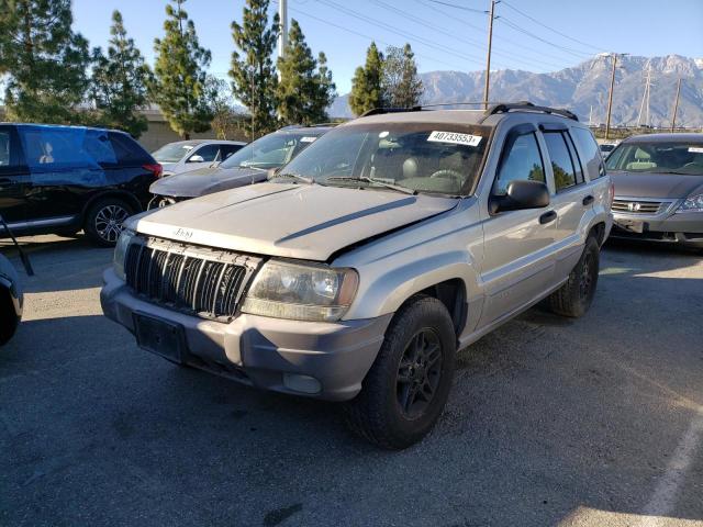 1J4GX48S73C581467 - 2003 JEEP GRAND CHER Gris foto 1