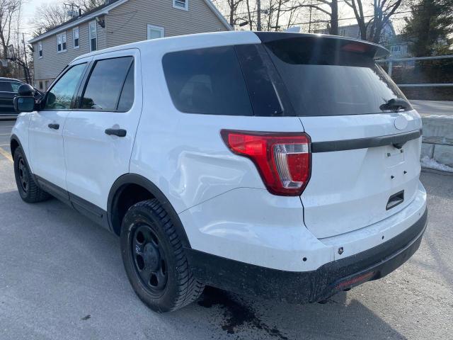 1FM5K8AR1HGC90372 - 2017 FORD EXPLORER P WHITE photo 2