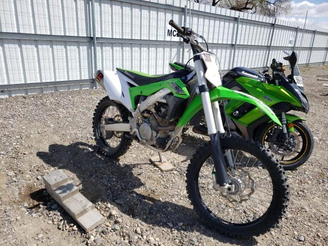 JKAKXGHC5HA014553 - 2017 KAWASAKI KX450 F GREEN photo 1