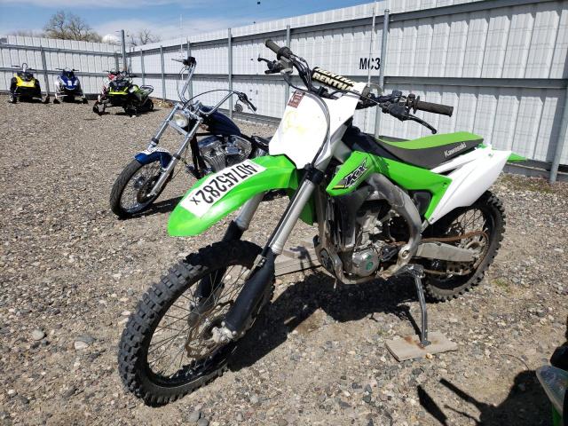 JKAKXGHC5HA014553 - 2017 KAWASAKI KX450 F GREEN photo 2