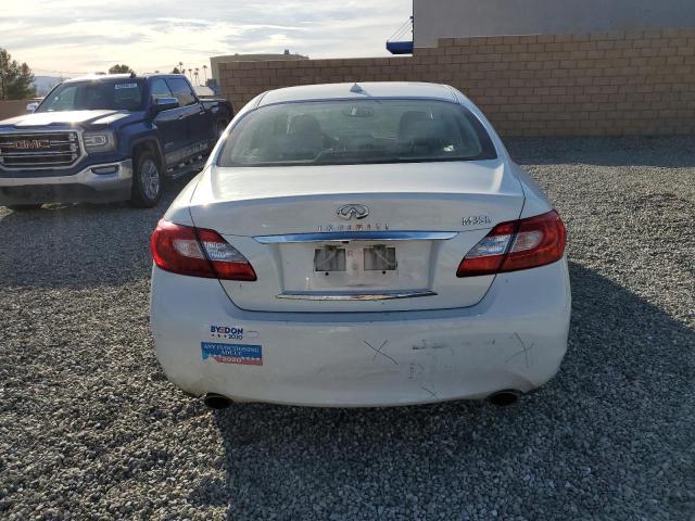 JN1EY1AP9CM910911 - 2012 INFINITI M35H WHITE photo 6