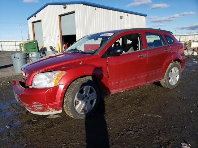 1B3HB48B07D529365 - 2007 DODGE CALIBER SX RED photo 1