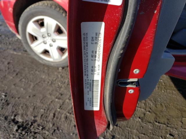 1B3HB48B07D529365 - 2007 DODGE CALIBER SX RED photo 12