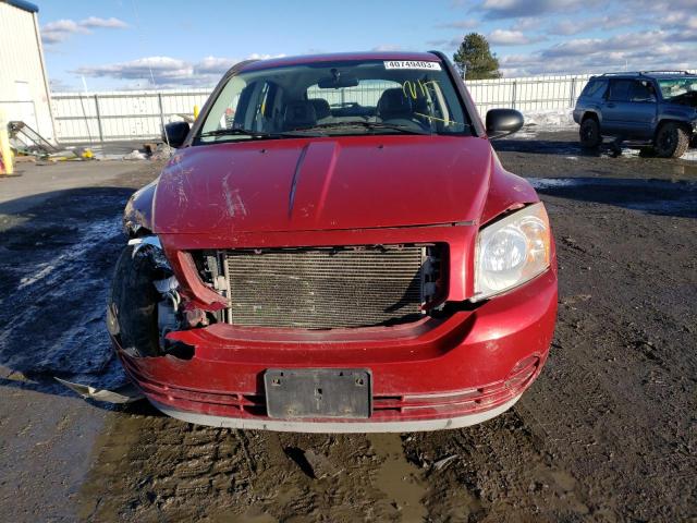 1B3HB48B07D529365 - 2007 DODGE CALIBER SX RED photo 5