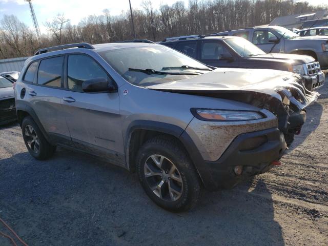 1C4PJMBS7EW180082 - 2014 JEEP CHEROKEE T 银色 照片 4