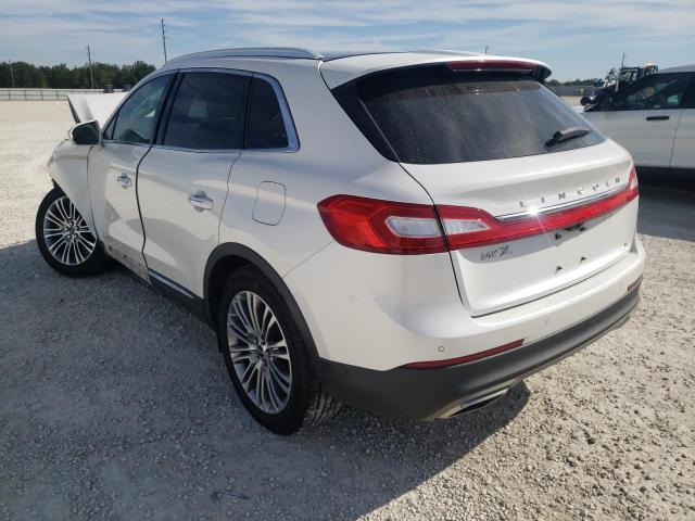 2LMTJ6LR1GBL29354 - 2016 LINCOLN MKX RESERV Ağ foto 3