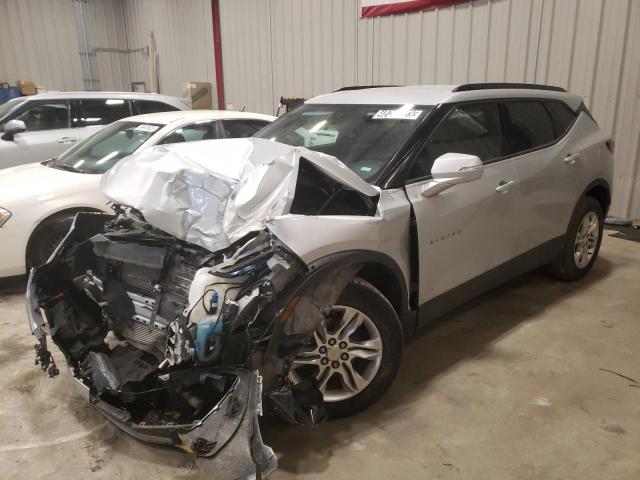 3GNKBHRS3KS691324 - 2019 CHEVROLET BLAZER 3LT SILVER photo 1