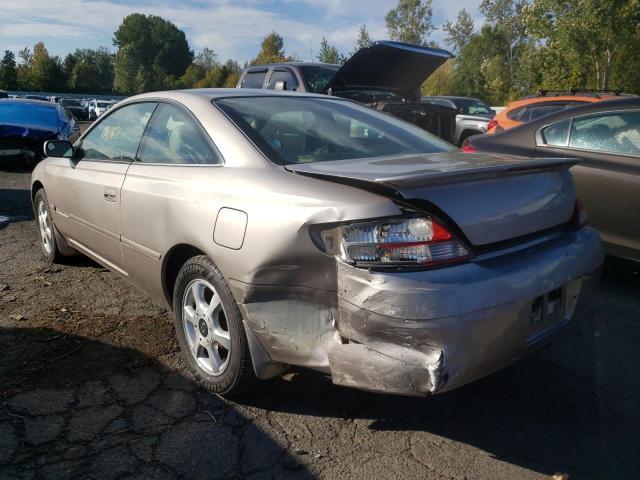 2T1CF28P3XC224517 - 1999 TOYOTA CAMRY SOLA BEIGE photo 3