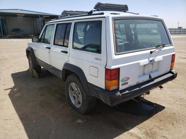 1J4FJ68S6SL540805 - 1995 JEEP CHEROKEE WHITE photo 3