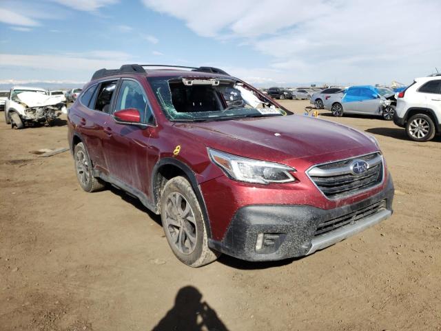 4S4BTANC3M3212691 - 2021 SUBARU OUTBACK LI MAROON photo 1