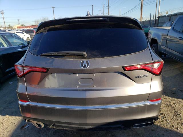 5J8YD9H33NL002925 - 2022 ACURA MDX GRAY photo 6