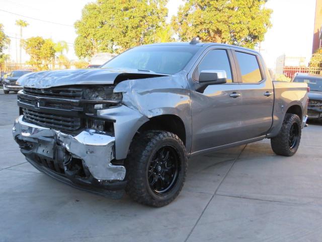 3GCUYDETXLG355195 - 2020 CHEVROLET SILVERADO GRAY photo 2