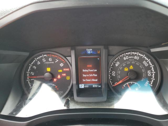 3TYAX5GN3NT059793 - 2022 TOYOTA TACOMA DOU 银色 照片 9