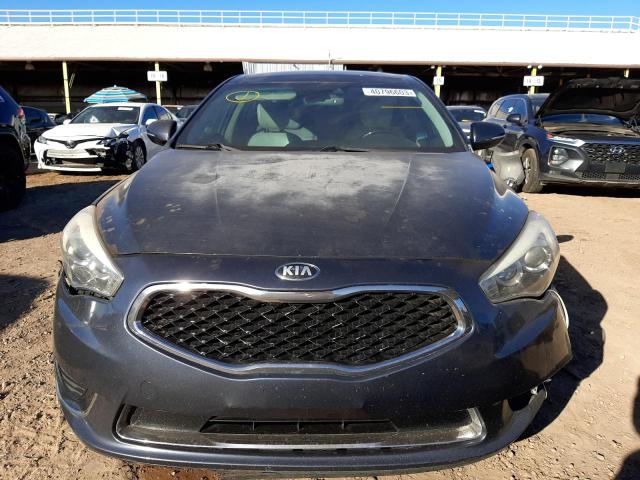 KNALN4D71E5146363 - 2014 KIA CADENZA PR GRAY photo 5