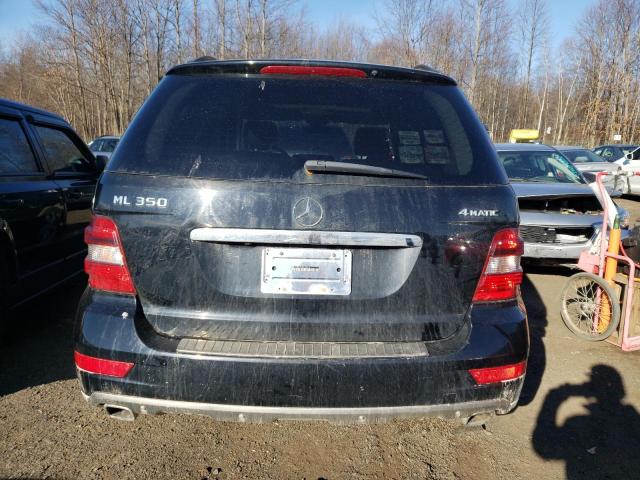 4JGBB8GB6BA735776 - 2011 MERCEDES-BENZ ML 350 4MA BLACK photo 6