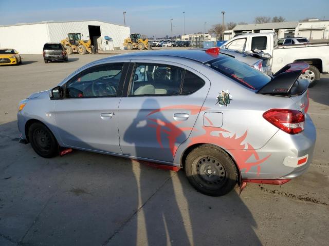 ML32F3FJ8HHF08745 - 2017 MITSUBISHI MIRAGE G4 ვერცხლისფერი ფოტო 2