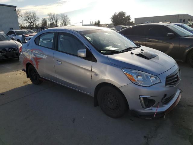 ML32F3FJ8HHF08745 - 2017 MITSUBISHI MIRAGE G4 ვერცხლისფერი ფოტო 4