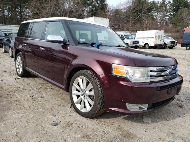 2FMHK6DC6BBD36902 - 2011 FORD FLEX BURGUNDY photo 4