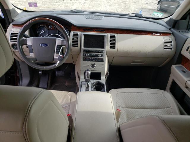 2FMHK6DC6BBD36902 - 2011 FORD FLEX BURGUNDY photo 8