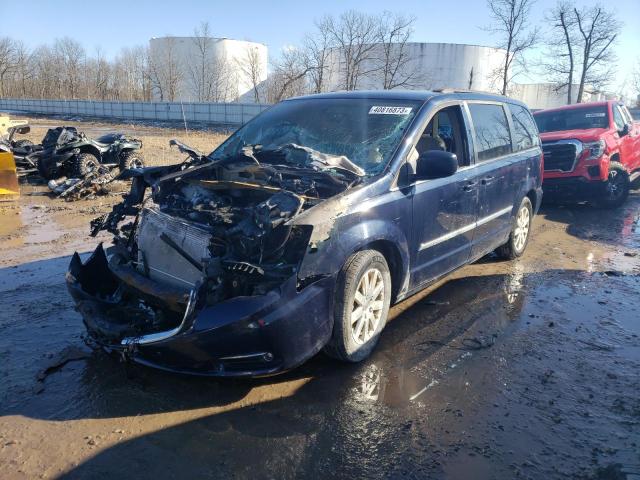 2C4RC1BG6GR164545 - 2016 CHRYSLER TOWN & COU BLUE photo 1