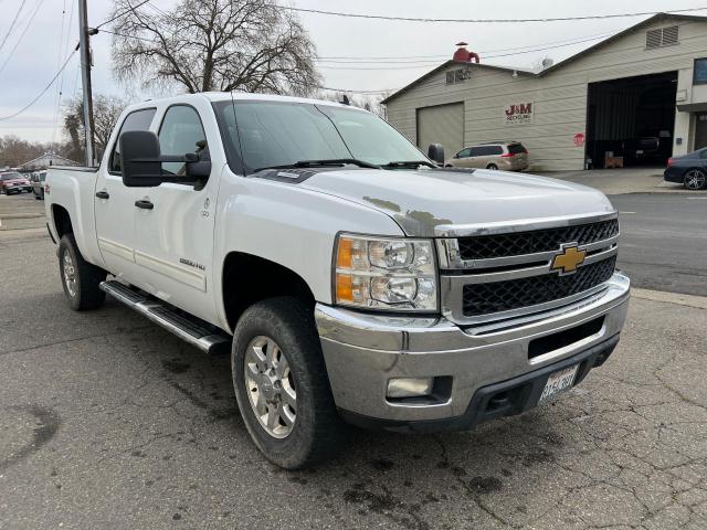 1GC1KXC83DF228473 - 2013 CHEVROLET SILVERADO WHITE photo 1