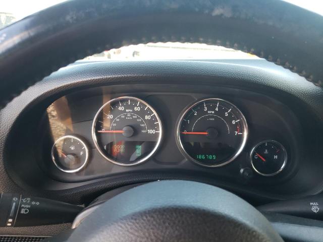 1C4BJWDG3DL625979 - 2013 JEEP WRANGLER U შავი ფოტო 9