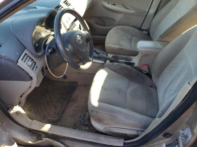 2T1BU40E29C065595 - 2009 TOYOTA COROLLA BA BEIGE photo 7