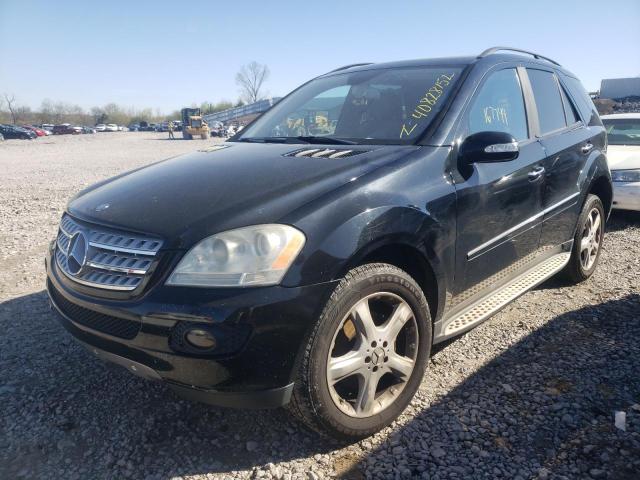 4JGBB22EX7A272868 - 2007 MERCEDES-BENZ ML 320 CDI BLACK photo 2