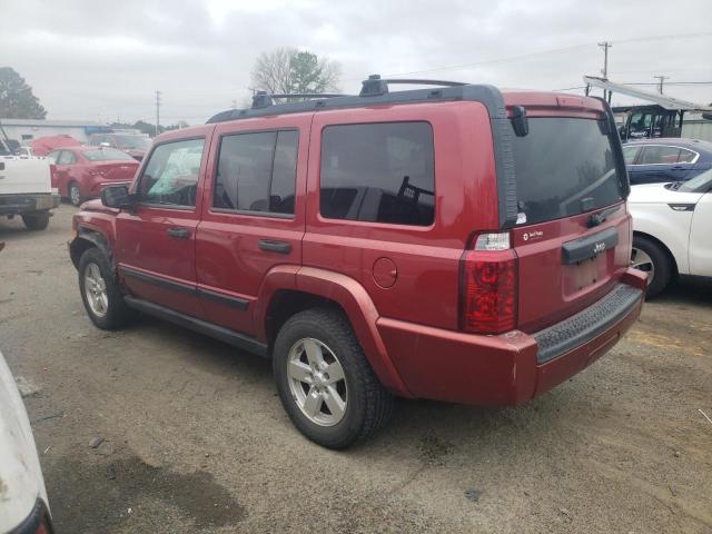 1J8HH48N76C189264 - 2006 JEEP COMMANDER RED photo 2