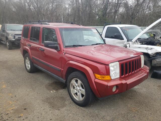 1J8HH48N76C189264 - 2006 JEEP COMMANDER RED photo 4