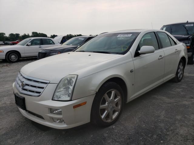 1G6DW677960178989 - 2006 CADILLAC STS WHITE photo 2