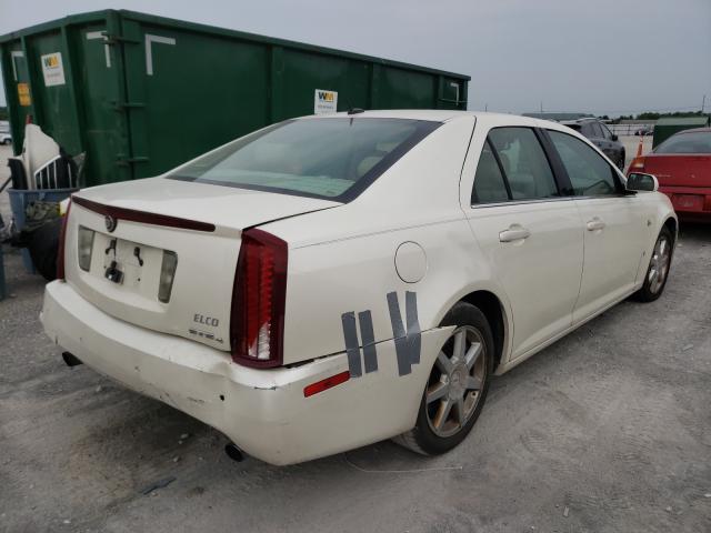 1G6DW677960178989 - 2006 CADILLAC STS WHITE photo 4