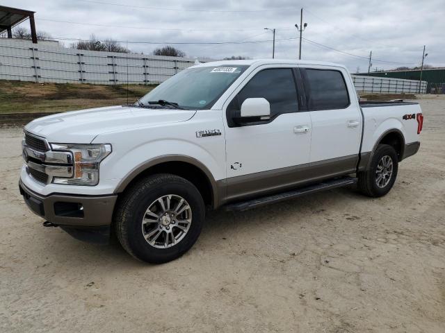 1FTEW1EG1JFA98566 - 2018 FORD F150 SUPER WHITE photo 1